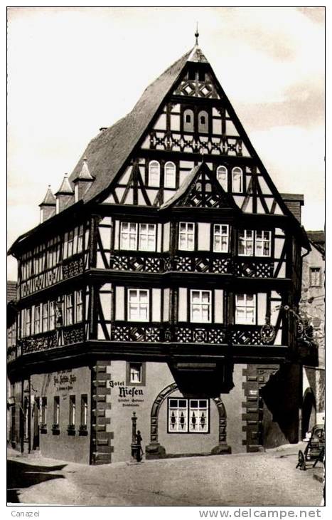 AK Miltenberg/Main, Hotel Riesen, Ung - Miltenberg A. Main