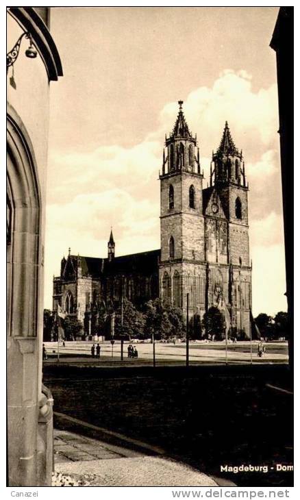 AK Magdeburg, Dom, Gel, 1963 - Magdeburg