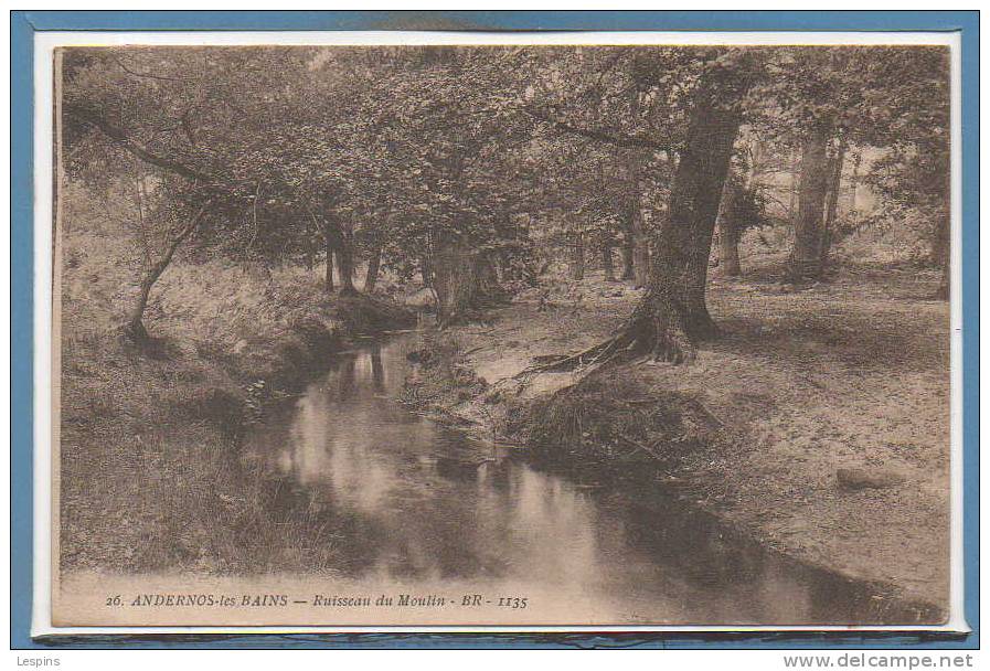 33 - ANDERNOS --  Ruisseau Du Moulin - Andernos-les-Bains