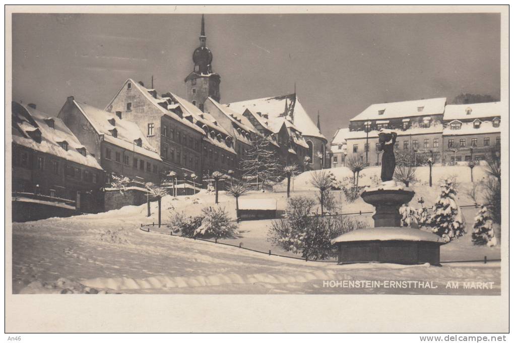 HOHENSTEIN-ERNSTTHAL - GERMANIA-  VG 1928 BELLA FOTO D´EPOCA ORIGINALE 100% - Hohenstein-Ernstthal