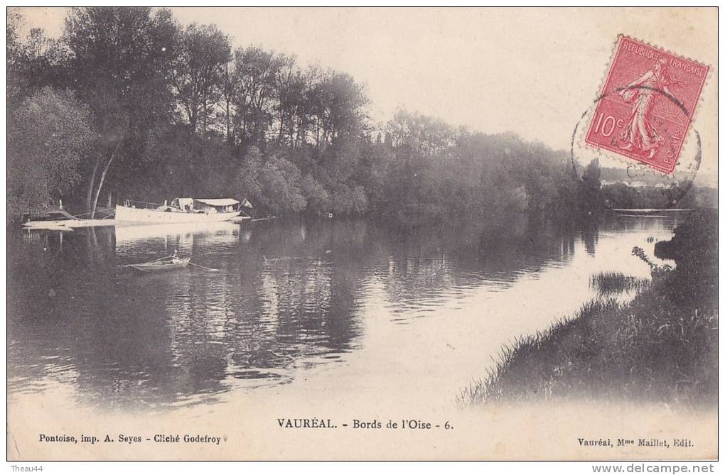 ¤¤  -  VAUREAL   -  Bord De L'Oise   -  ¤¤ - Vauréal