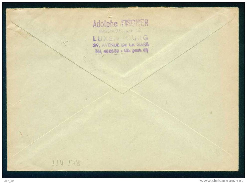 114178 Cover Lettre Brief  1976 - DIFFERDANGE Luxembourg Luxemburg Lussemburgo - Brieven En Documenten