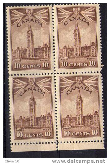 Canada (1943) - "Le Parlement " Neuf - Unused Stamps