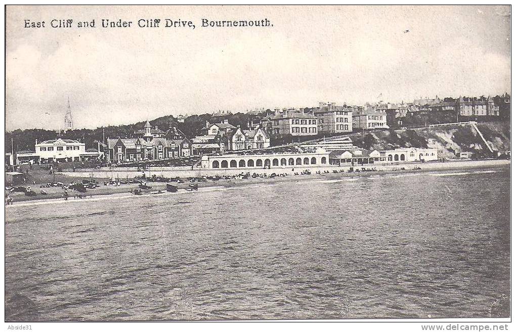 BOURNEMOUTH - East Cliff And Under Cliff Drive - Bournemouth (hasta 1972)