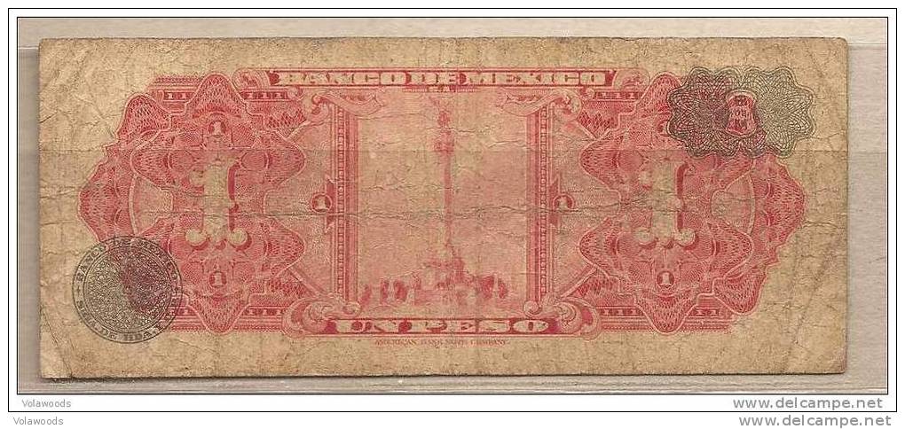 Messico - Banconota Circolata Da 1 Peso - 1957 - Mexique