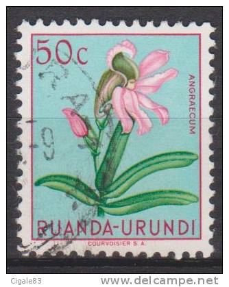 Ruanda-Urundi N° 182 ° USUMBURA - Les Fleurs - 1953 - Oblitérés