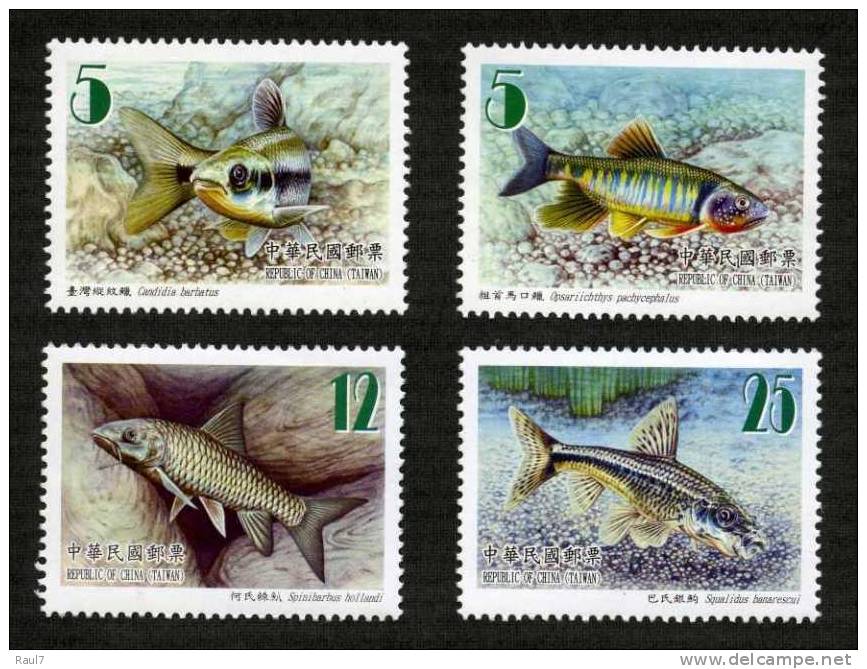 TAIWAN 2011 - Faune, Poissons De Taiwan - 4v Neuf // Mnh - Unused Stamps