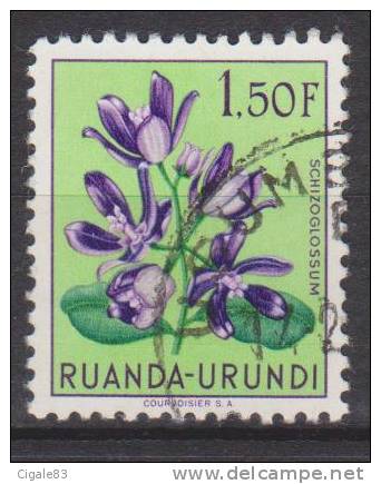 Ruanda-Urundi N° 187 ° USUMBURA - Les Fleurs - 1953 - Oblitérés