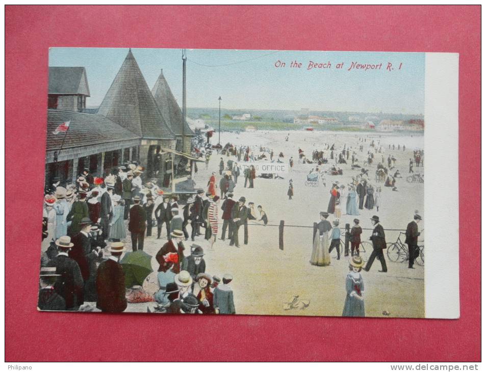 Rhode Island > Newport  On The Beach  Ca1910   ===  = == ===   Ref 699 - Newport