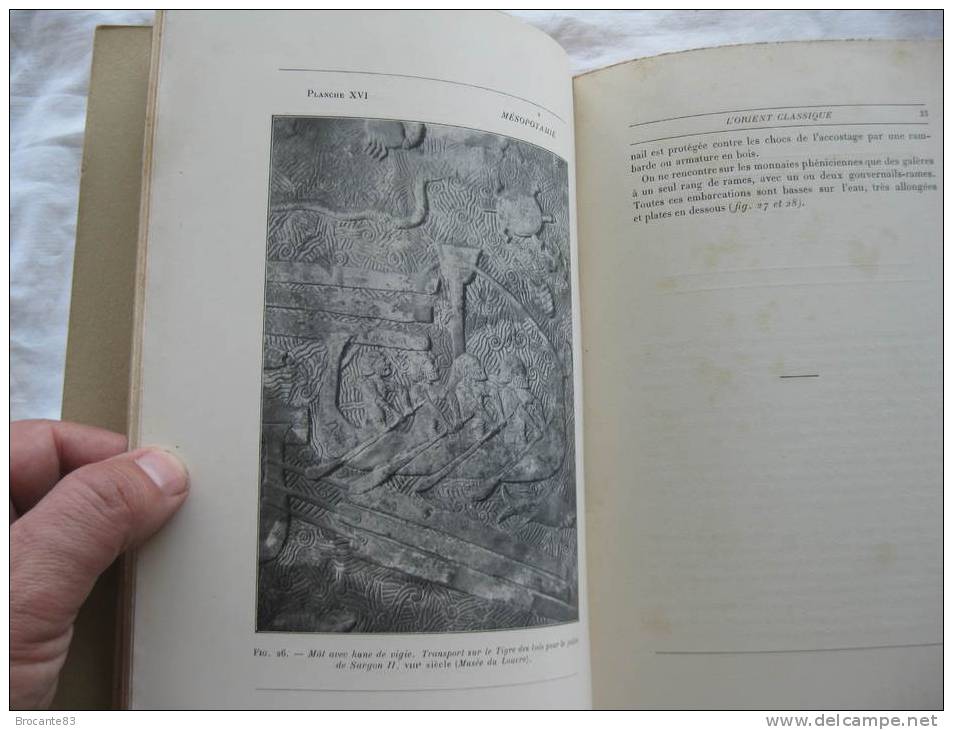 DE LA MARINE ANTIQUE A LA MARINE MODERNE PAR LE CTE LEFEBVRE DES NOETTES - Barche