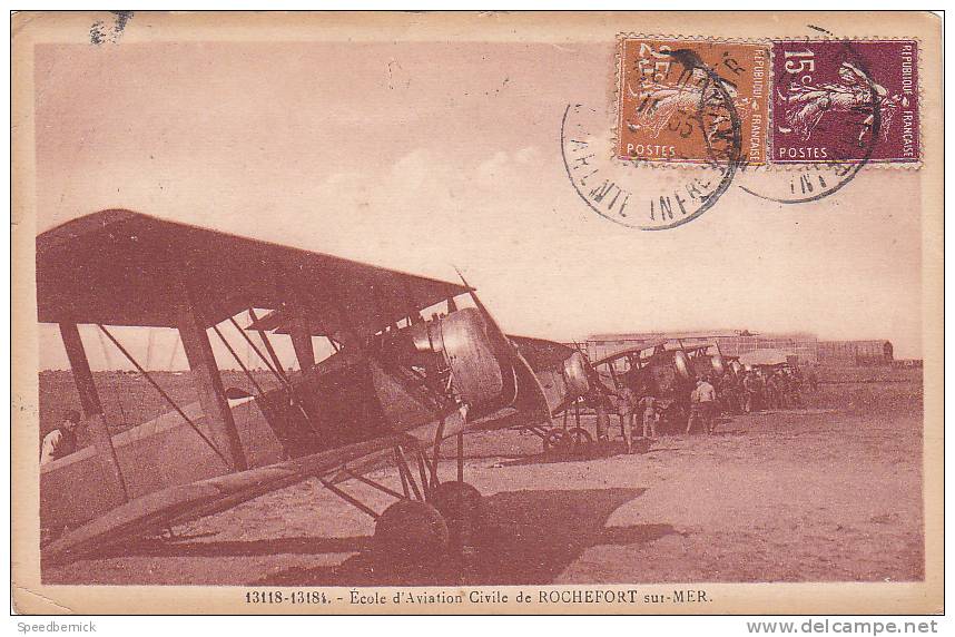 20914 Ecole Aviation Civile Rochefort Sur Mer  (France)-13118.13184 Bergevin - - 1919-1938: Entre Guerres