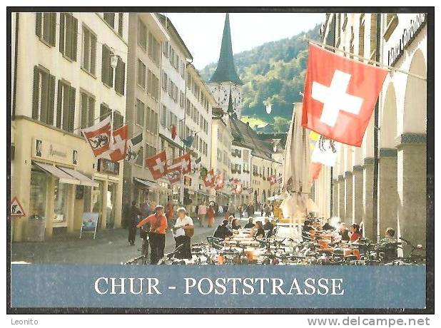 CHUR Poststrasse Fussgängerzone - Coire