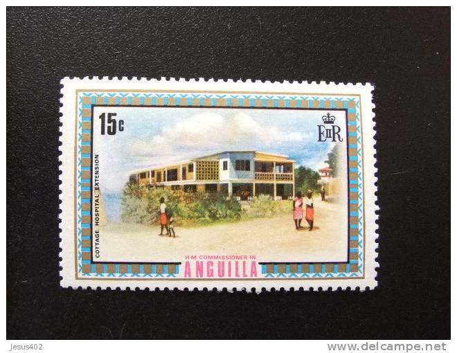 ANGUILLA 1972 LOTE 5 Sellos De La Serie Yvert Nº 119 -128 ** Serie Incompleta - Anguilla (1968-...)