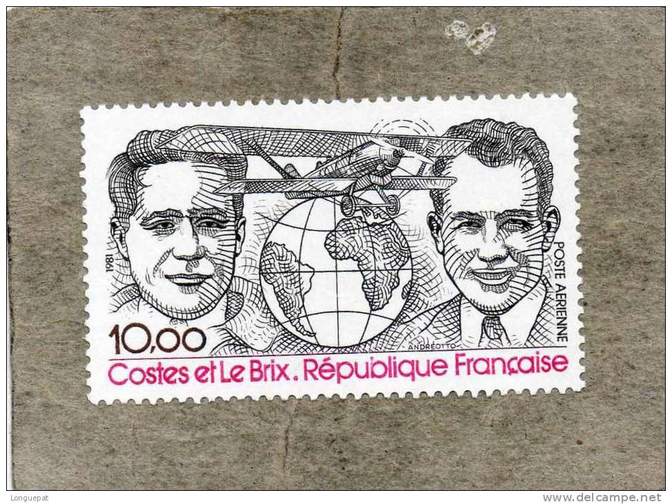 FRANCE : Hommages Aux Aviateurs Dieudonné Costes Et Joseph Le Brix - 1ère Traversée De L´Atlantique-Sud Sans Escale - - 1960-.... Nuevos