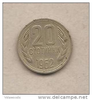 Bulgaria - Moneta Da 20 Stotinki Circolata - 1962 - Bulgarien