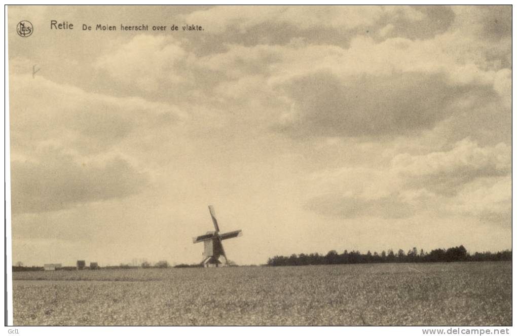 Retie - De Molen Heerst Over De Vlakte - Retie