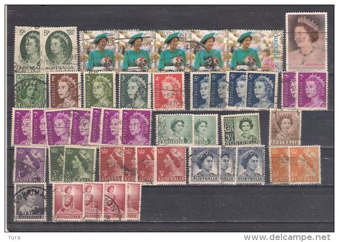 Lot 8 Queen Elizabeth II  Canada, Australia,New Zealand   3 Scans   84  Different - Königshäuser, Adel