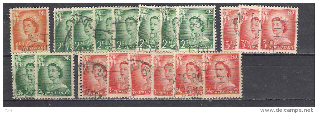 Lot 8 Queen Elizabeth II  Canada, Australia,New Zealand   3 Scans   84  Different - Royalties, Royals