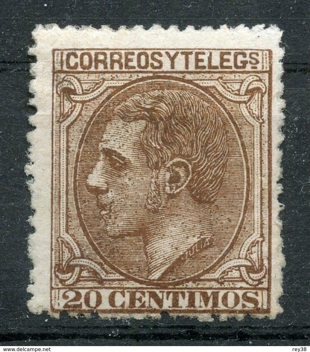 20 CTS ALFONSO XII 1879, BUEN ESTADO, EDIFIL 203, MH* - Neufs