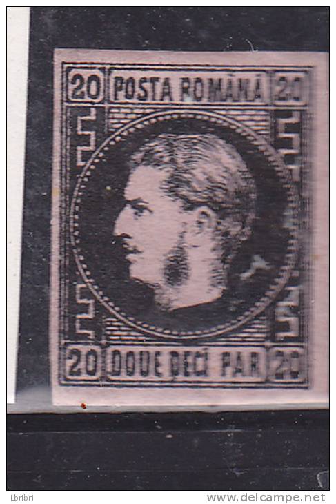 ROUMANIE N° 16 20P ROSE PRINCE CHARLES  NEUF  AVEC CHARNIÈRES - ...-1858 Prephilately