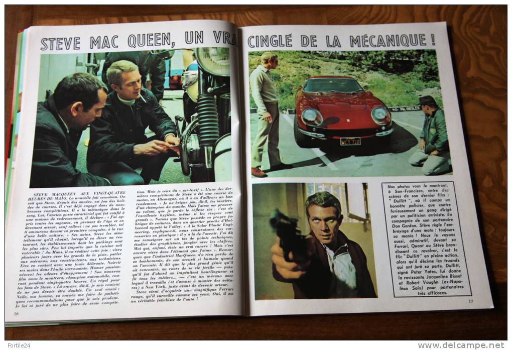 Cinéma Ciné Paris Octobre 1968 Steve Mac Queen Vierges De Choc, Erotisme Seins Nus Sexe, 67 Pages - Cinéma/Télévision