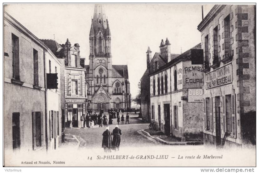 ST PHILIBERT DE GRAND LIEU, La Route De Machecoul - Saint-Philbert-de-Grand-Lieu