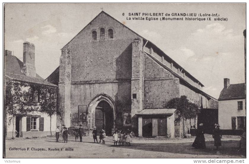 ST PHILIBERT DE GRAND LIEU, La Vielle Eglise - Saint-Philbert-de-Grand-Lieu