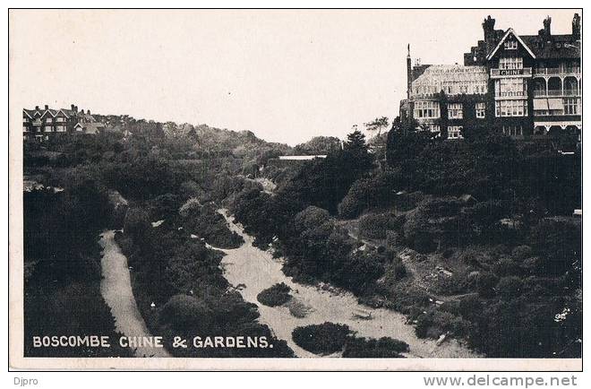 Boscombe  Chine And Gardens - Bournemouth (avant 1972)