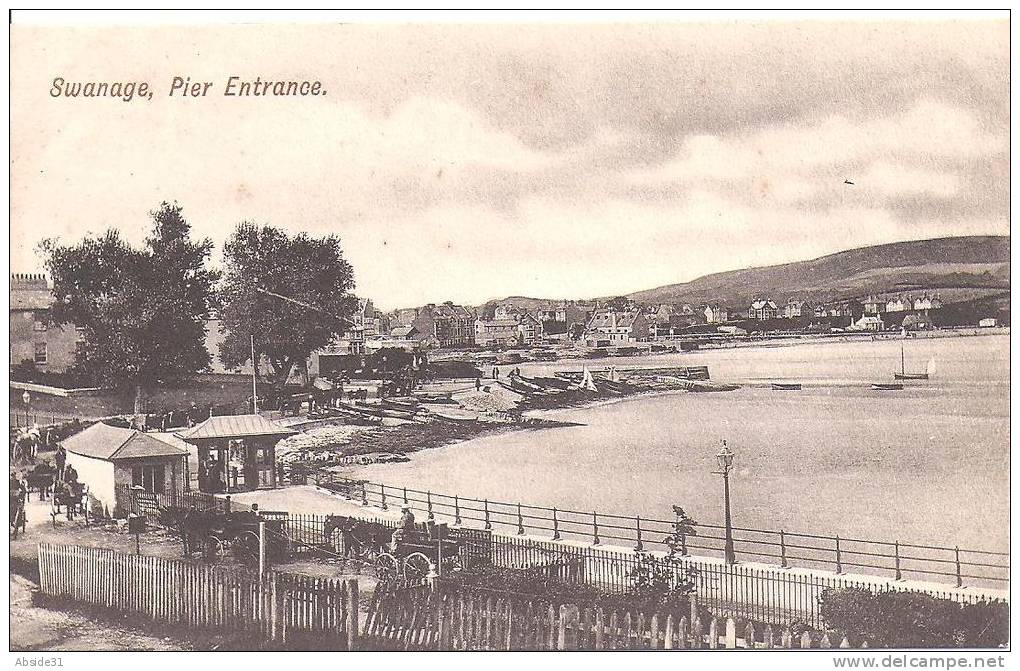 SWANAGE , Pier Entrance - Swanage