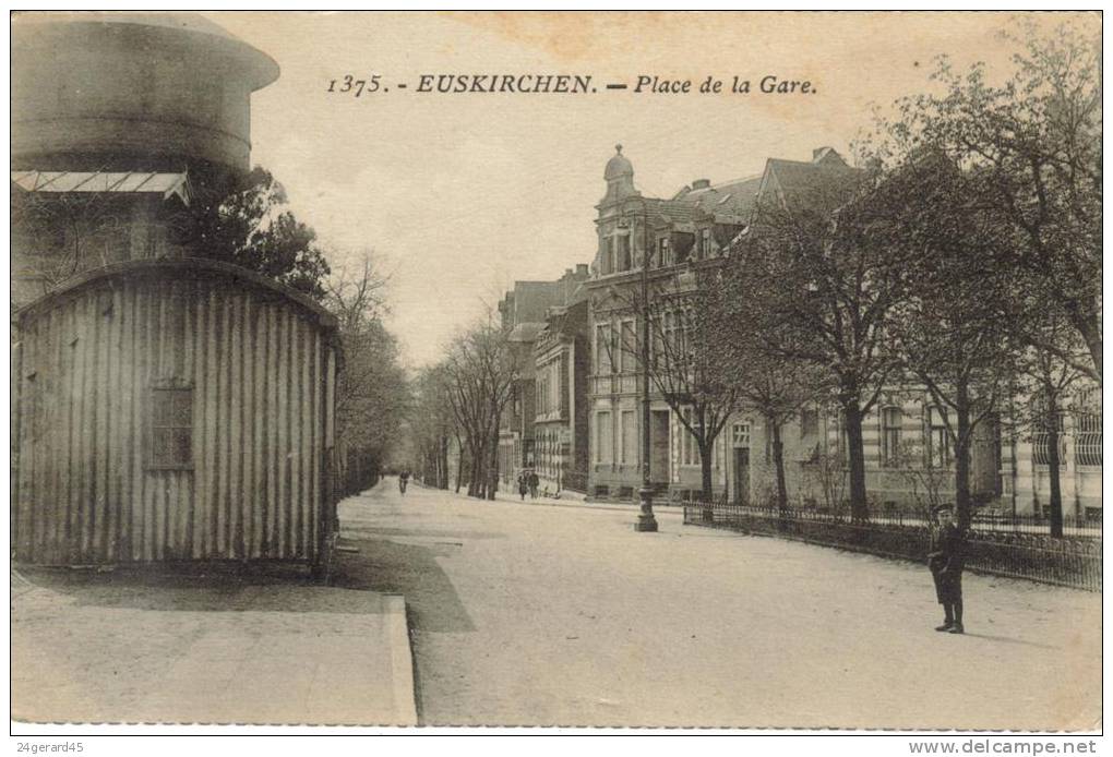 CPSM EUSKIRCHEN (Allemagne- Rhénanie Du Nord Westphalie) - Place De La Gare - Euskirchen