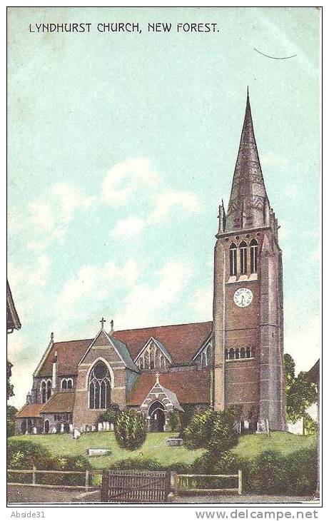 LINDHURST - ( Hampshire ) - Church , New Forest - Autres & Non Classés