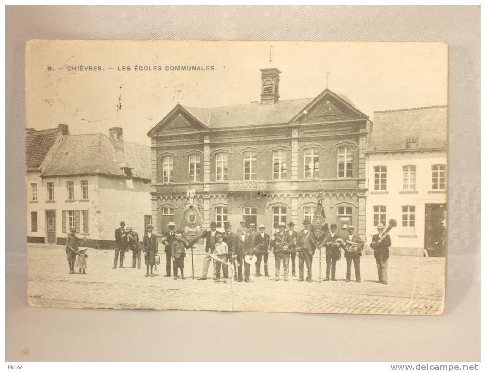 Chièvres. Les Ecoles Communales. Fanfare. - Chievres