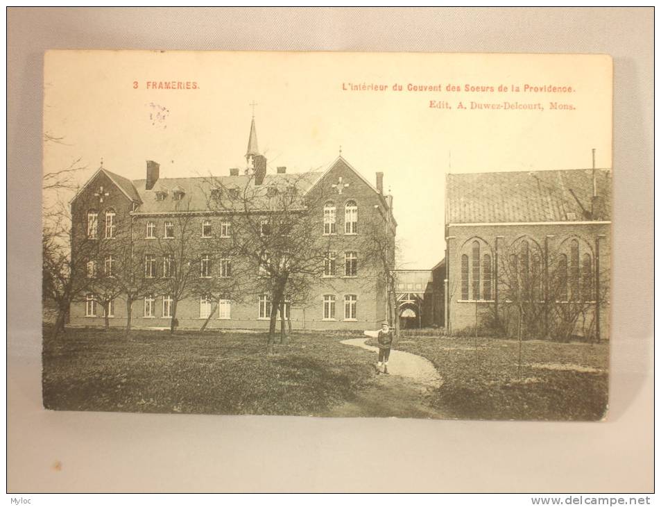 Frameries. L´intérieur Du Couvent Des Soeurs De La Providence - Frameries