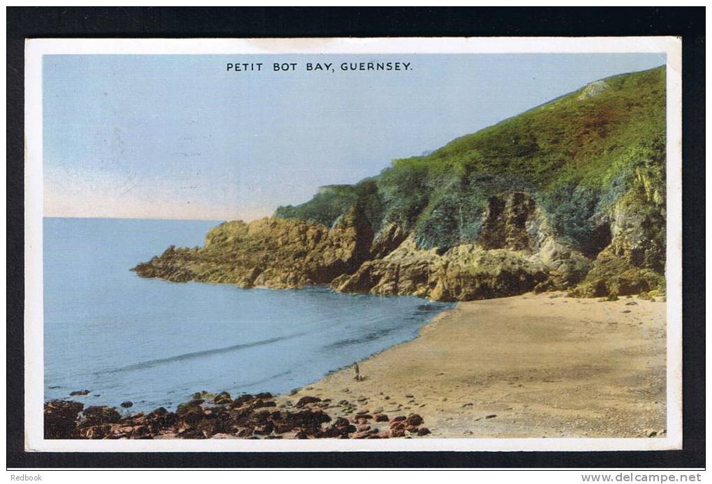 RB 890 - 1952 Postcard - Petit Bot Bay Guernsey Channel Islands - Guernsey