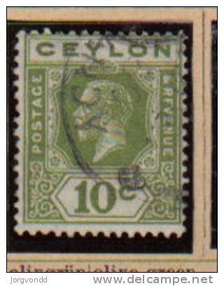 Ceylon 1921 (193) Gest.,° - Ceylon (...-1947)