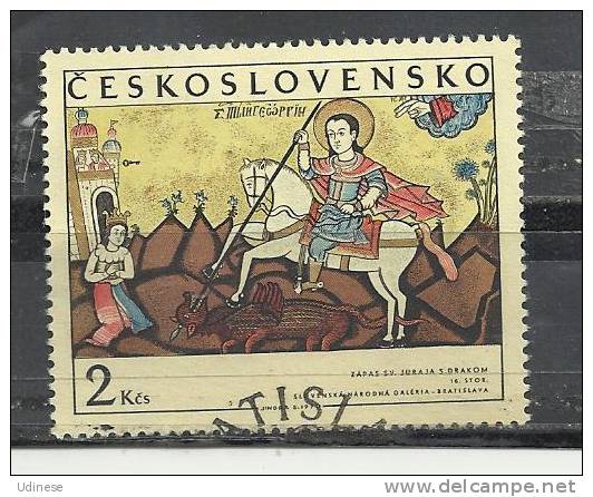 CZECHOSLOVACHIA 1970 - ICONS 2.00 - USED OBLITERE GESTEMPELT USADO - Oblitérés