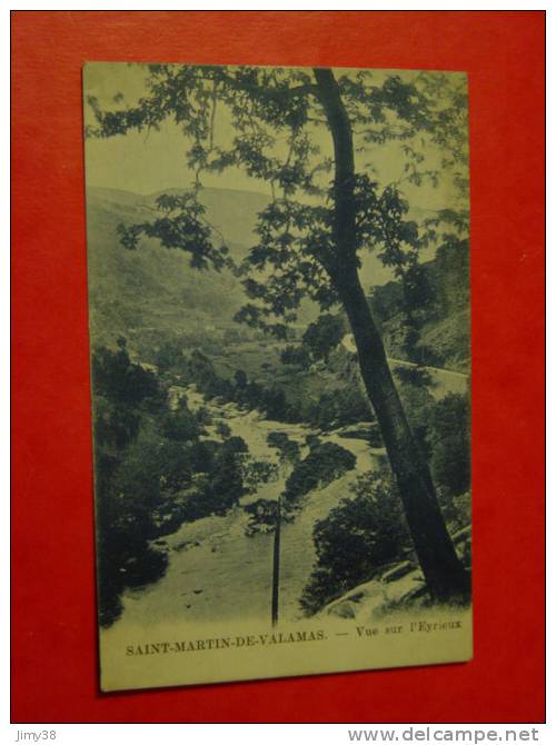 SAINT MARTIN DE VALAMAS-ARDECHE-VUE DE L'EYRIEUX - Saint Martin De Valamas