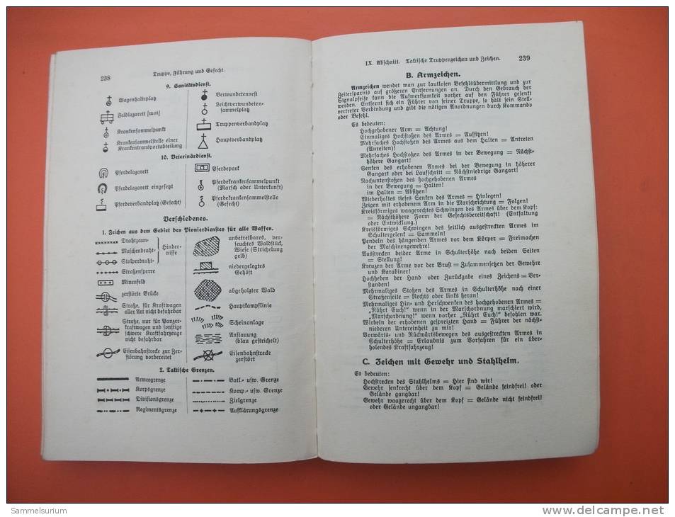 Altrichter "Der Reserveoffizier" Handbuch für Offizieranwärter von 1938