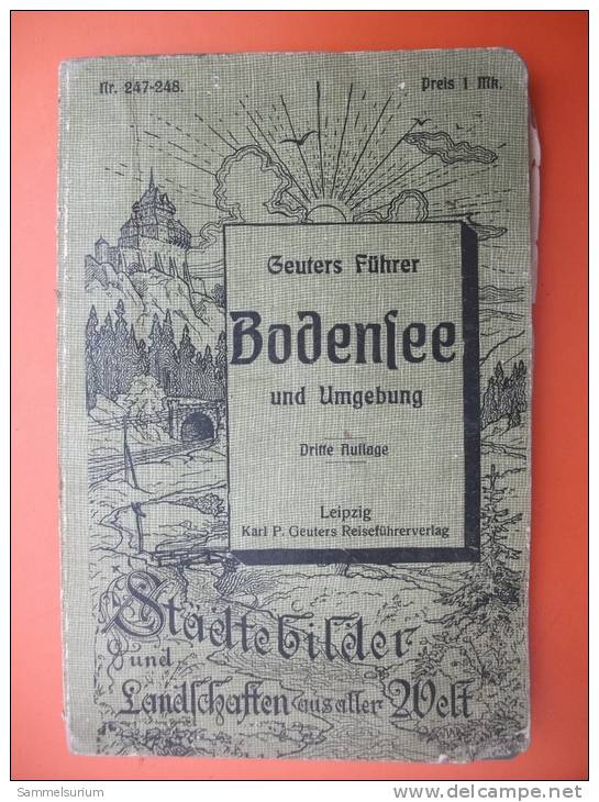 Geuters Führer "Bodensee Und Umgebung" Von 1908 - Other & Unclassified