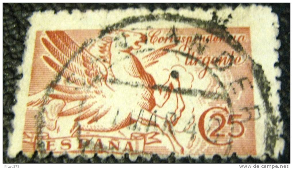 Spain 1939 Express Letter Pegasus 25c - Used - Exprès