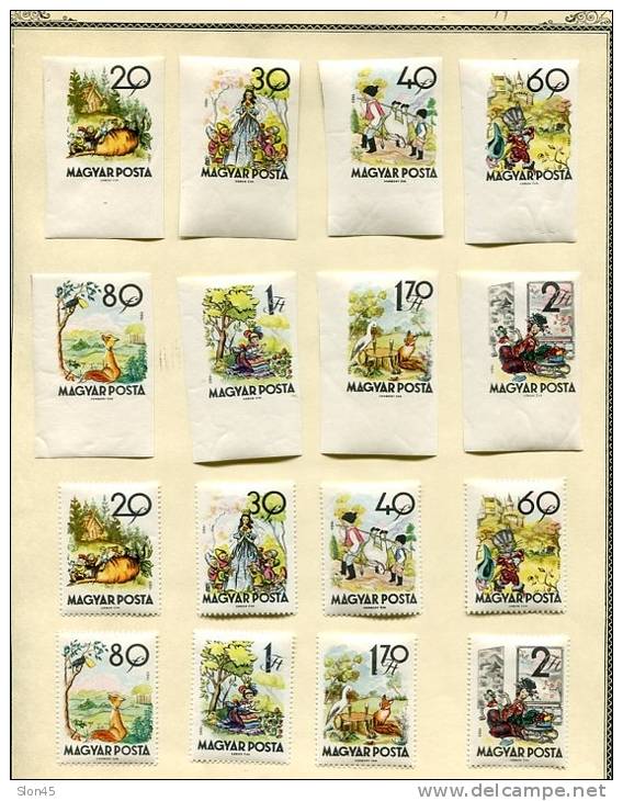 Hungary Collection 1958-1962 MH on pages Cv 285 euro