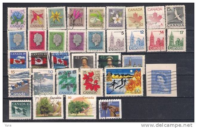 Lot 11 Canada 3 Scans 110 Different - Collections
