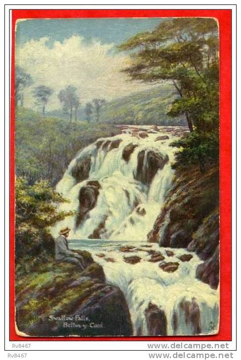 * Swallow Falls-Bettws Y Coed(Carte De Raphael Tuck Et Sons) - Caernarvonshire