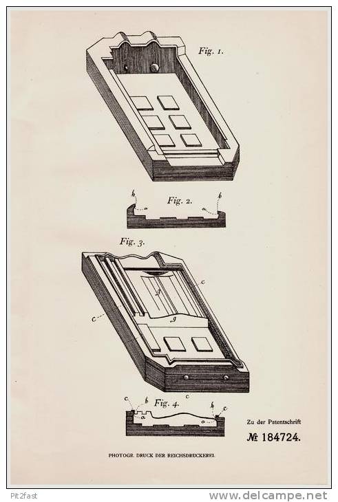 Original Patentschrift - Ch. Lengsholz In Porz - Köln A. Rh., 1905 , Form Für Falzziegel , Dachziegel , Dachdecker !!! - Arquitectura