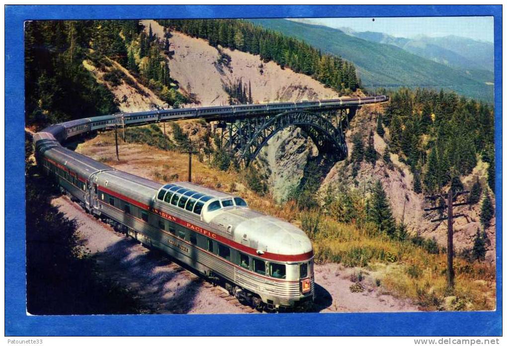 CANADA STONEY CREEK BRIDGE CANADIAN PACIFIC CARTE PHOTO - Cartes Modernes