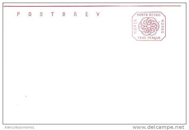 66236)aerogramma Aereo Norveggese - Nuova - Unused Stamps