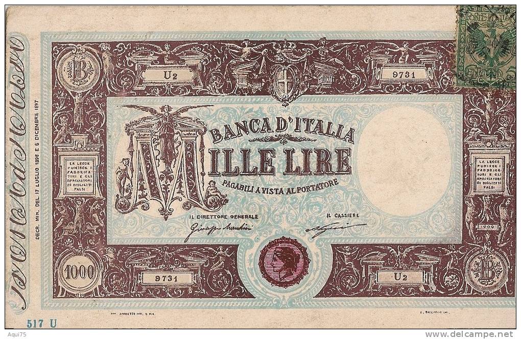 Banca D'Italia   Mille Lire - Other & Unclassified