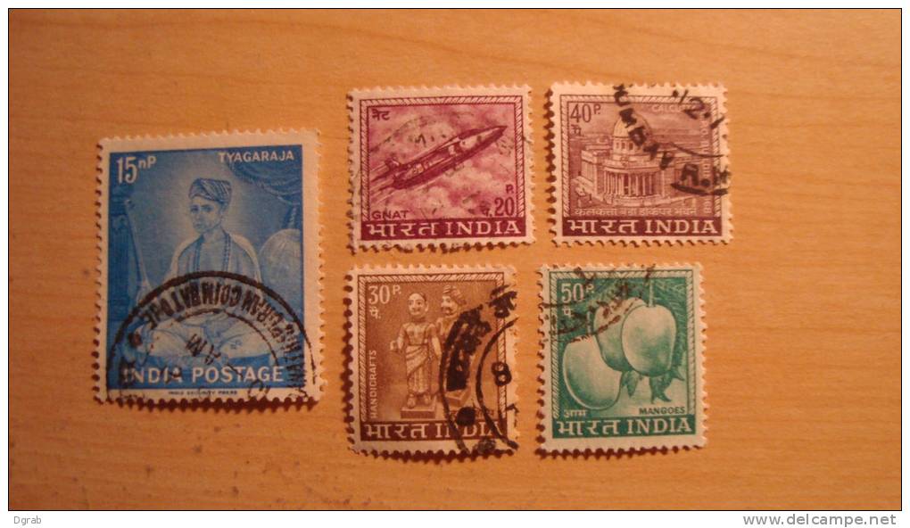 India    Mix Lot  Used - Gebraucht