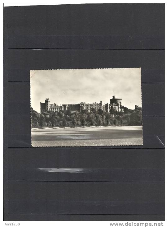Angleterre - Post Card - Windsor - 9.09.1956 - Winstor Castel From The Home Park - Windsor