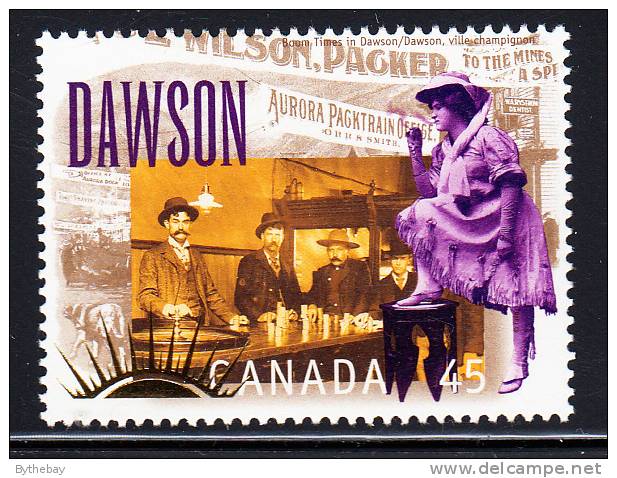 Canada MNH Scott #1606d 45c Dawson City, Yukon - Neufs
